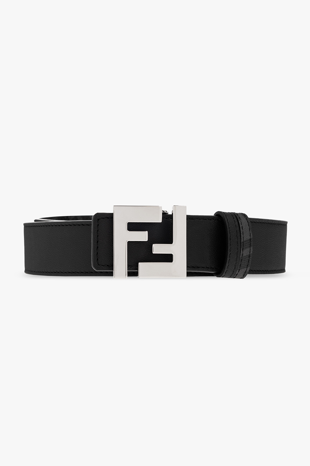 Fendi logo outlet buckle belt